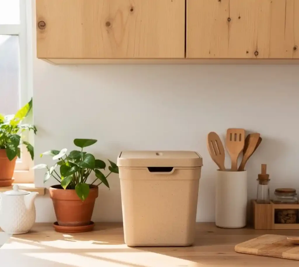 16-Kitchen Trash Can Idea
