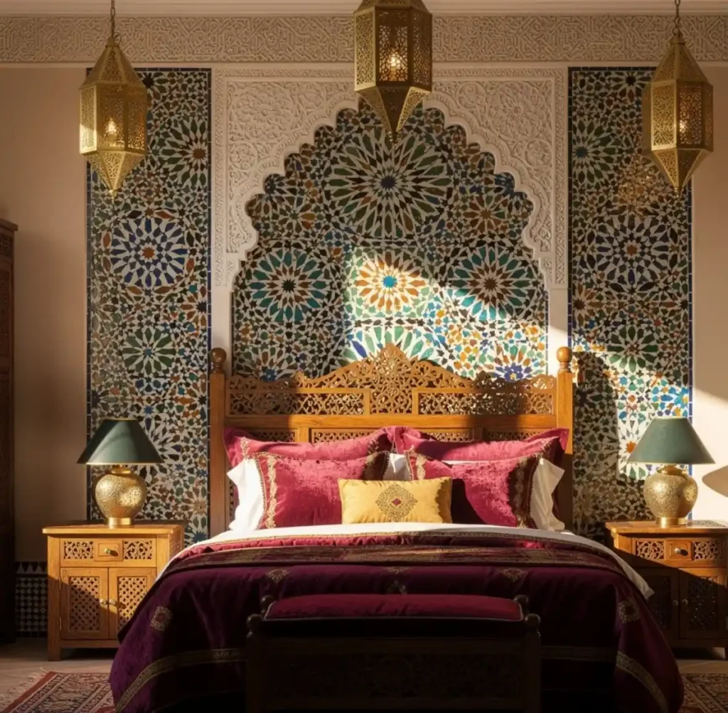 16-Moroccan Bedroom Decor Idea