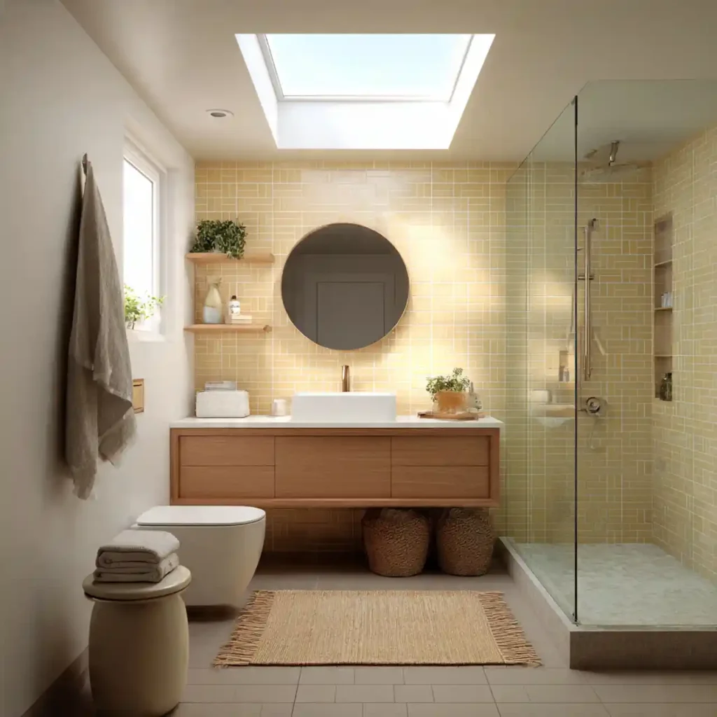 16-Small Full Bathroom Idea
