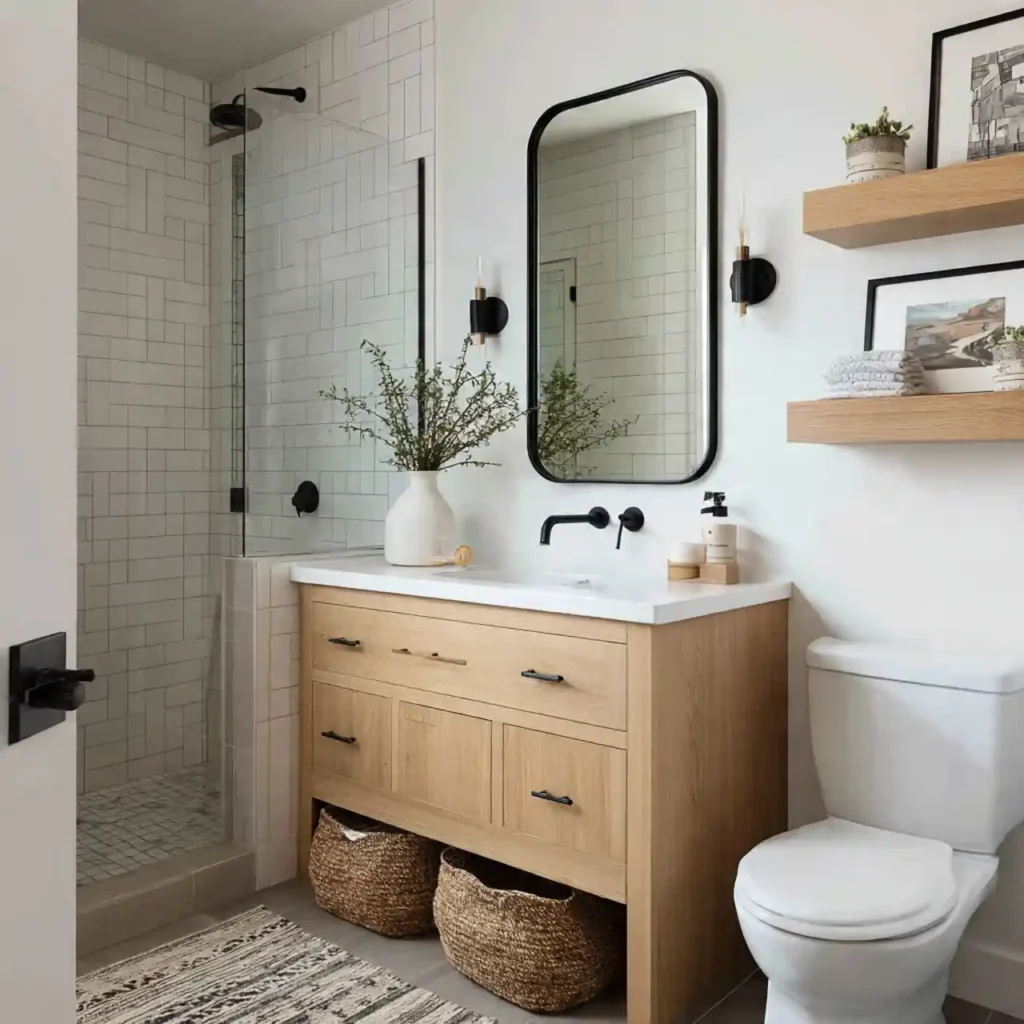 16-Stunning Apartment Bathroom Decor Idea