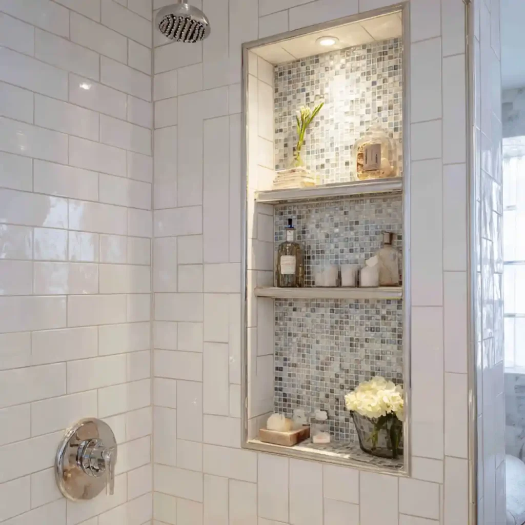 16-Unique Shower Tile Design Idea