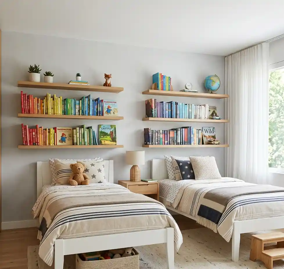 17-Kids Shared Bedroom Idea