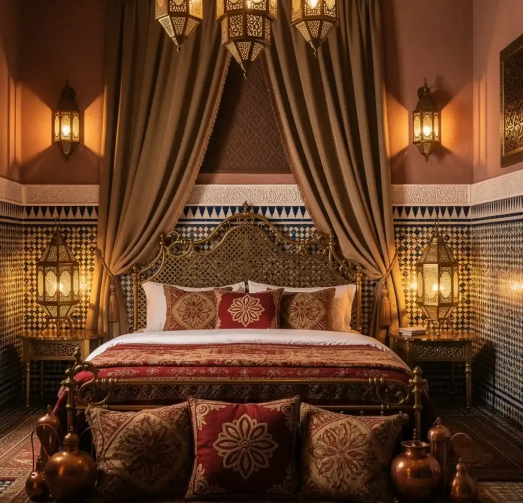 17-Moroccan Bedroom Decor Idea