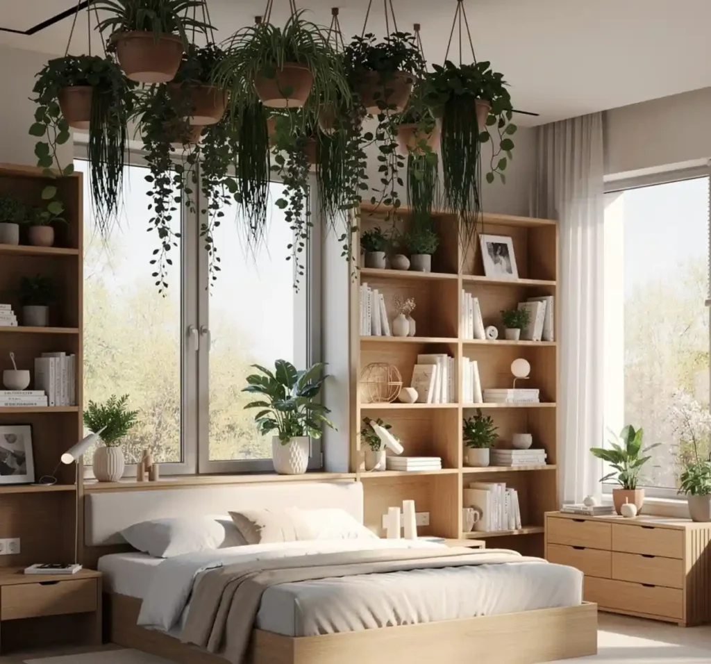 17-No Headboard Bedroom Idea