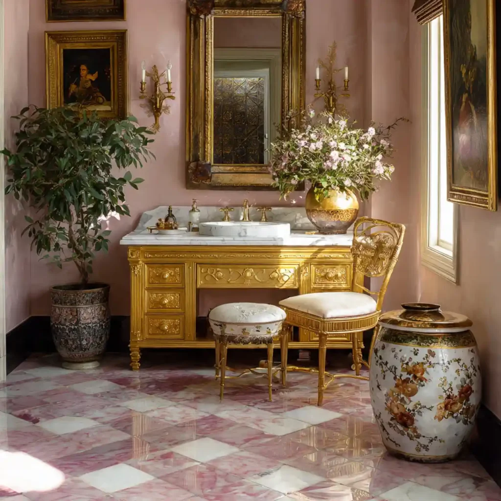 17-Pink Bathroom Ideas