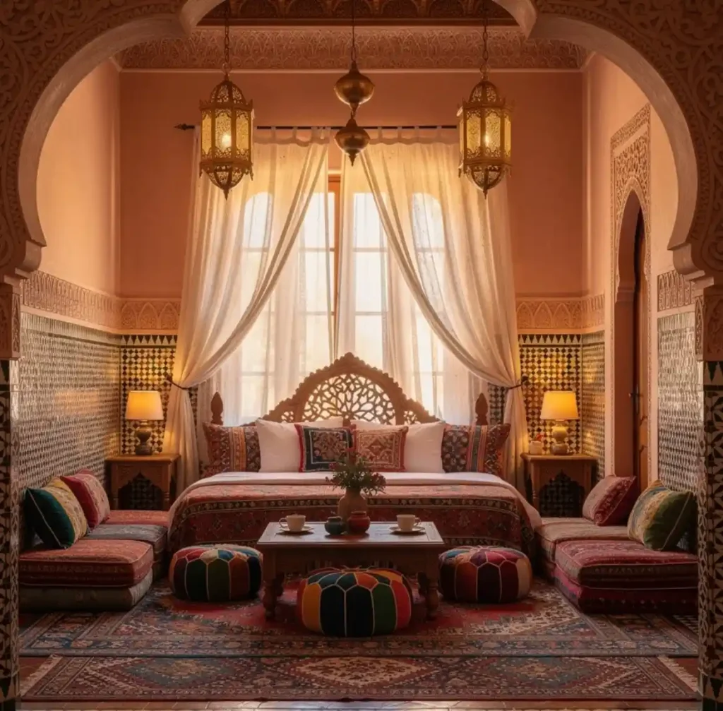 18-Moroccan Bedroom Decor Idea