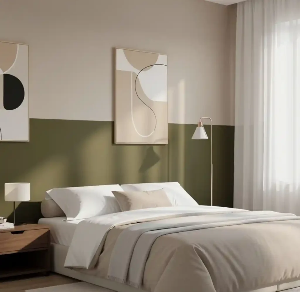 18-No Headboard Bedroom Idea