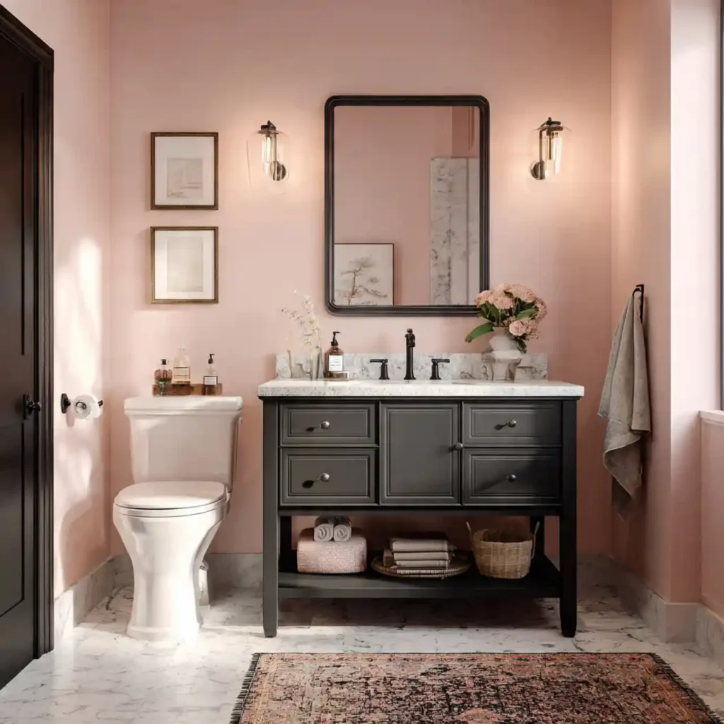 18-Pink Bathroom Ideas