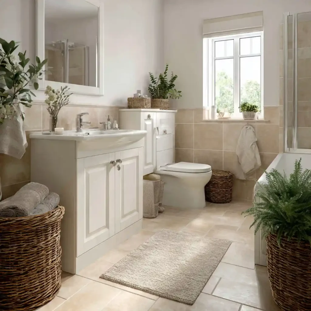 18-Stunning Apartment Bathroom Decor Idea