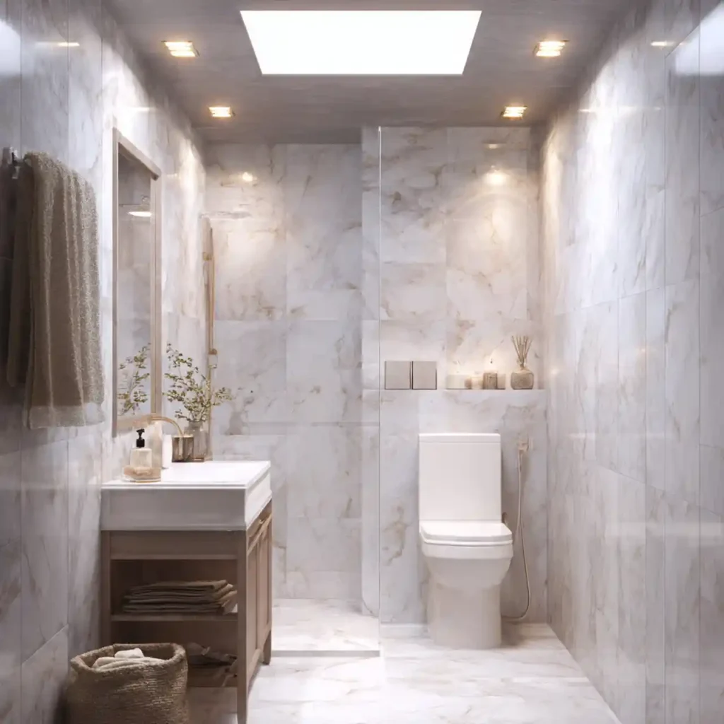 18-Stunning Marble Bathroom Ideas