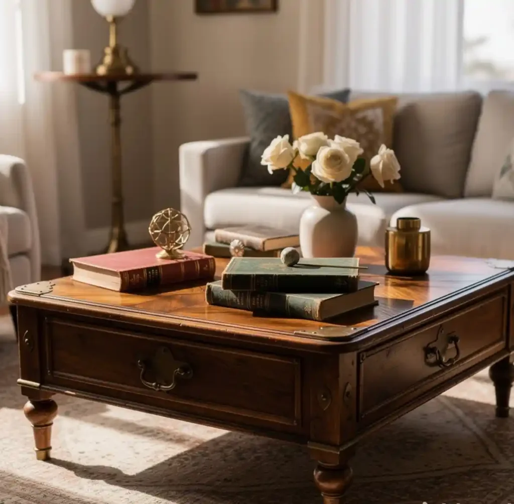 19-Coffee Table Decor Idea