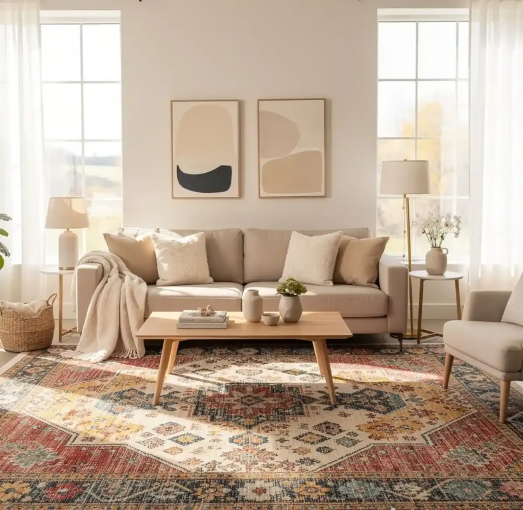 19-Colourful Living Room Idea