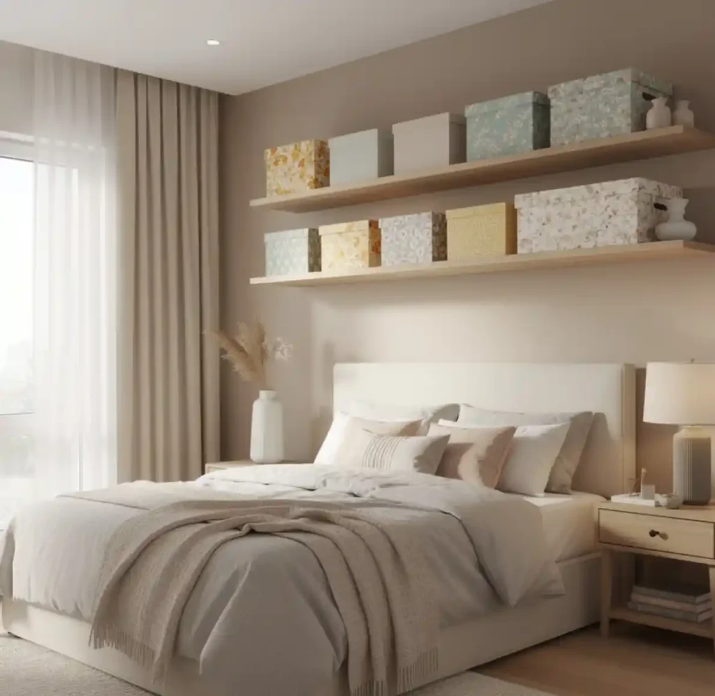 19-Innovative Bedroom Organization Idea