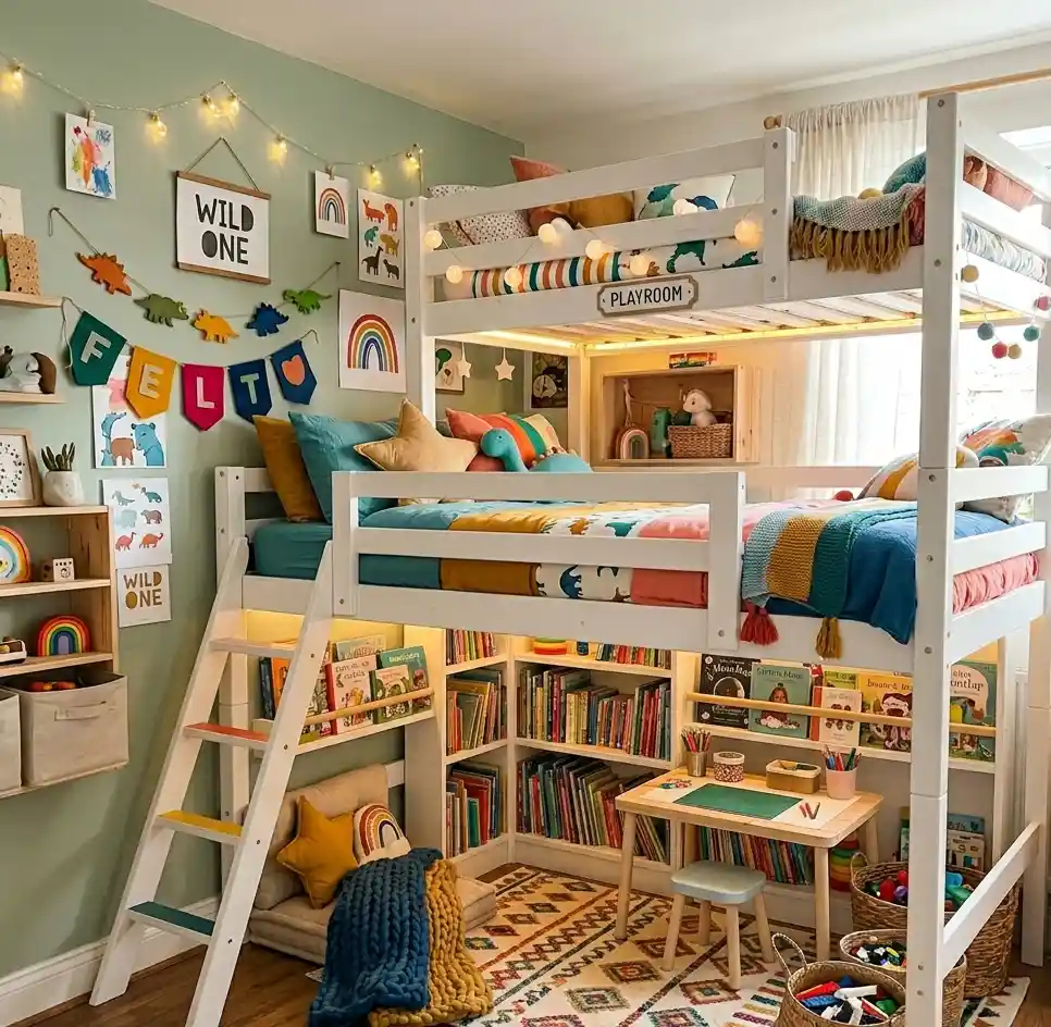 19-Kids Loft Beds Idea