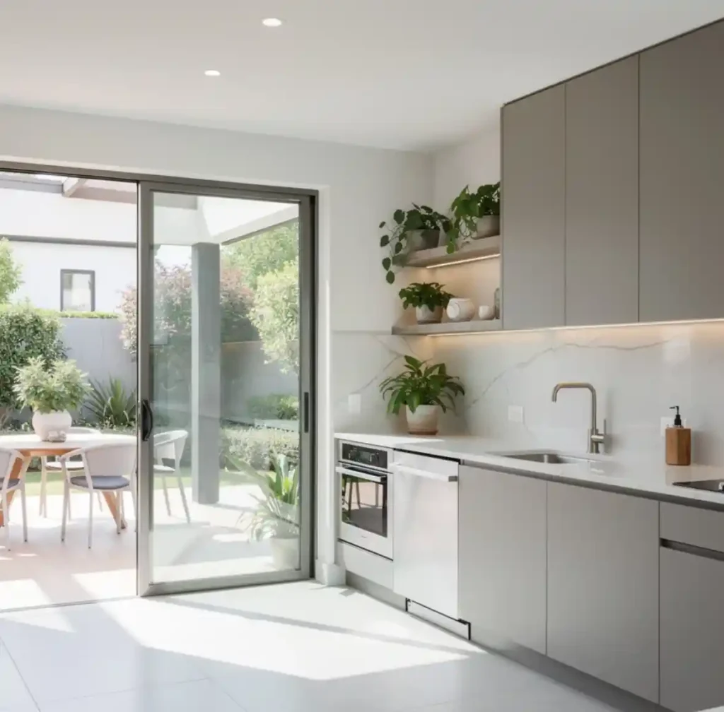 19-Kitchen Door Idea