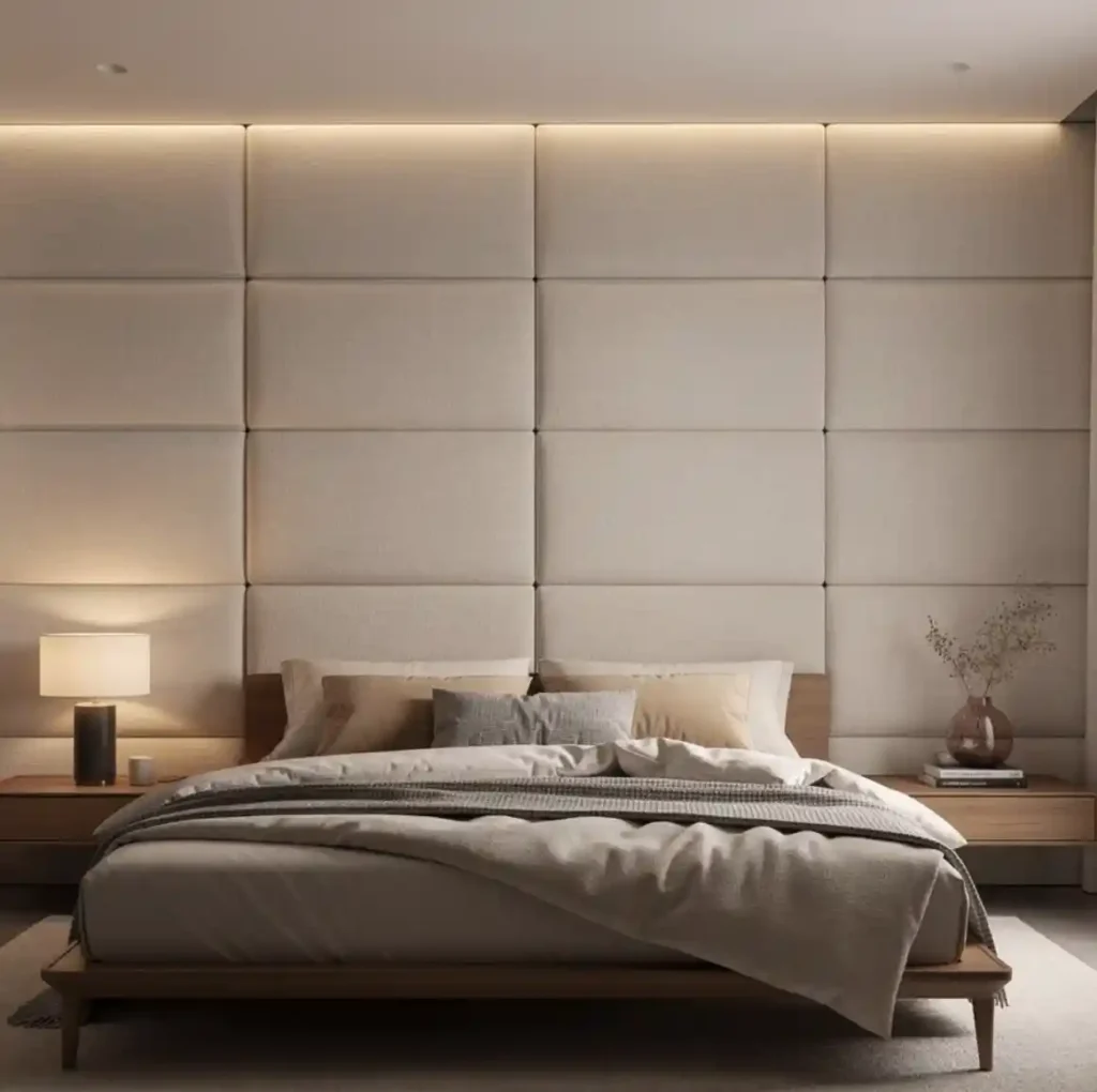 19-No Headboard Bedroom Idea
