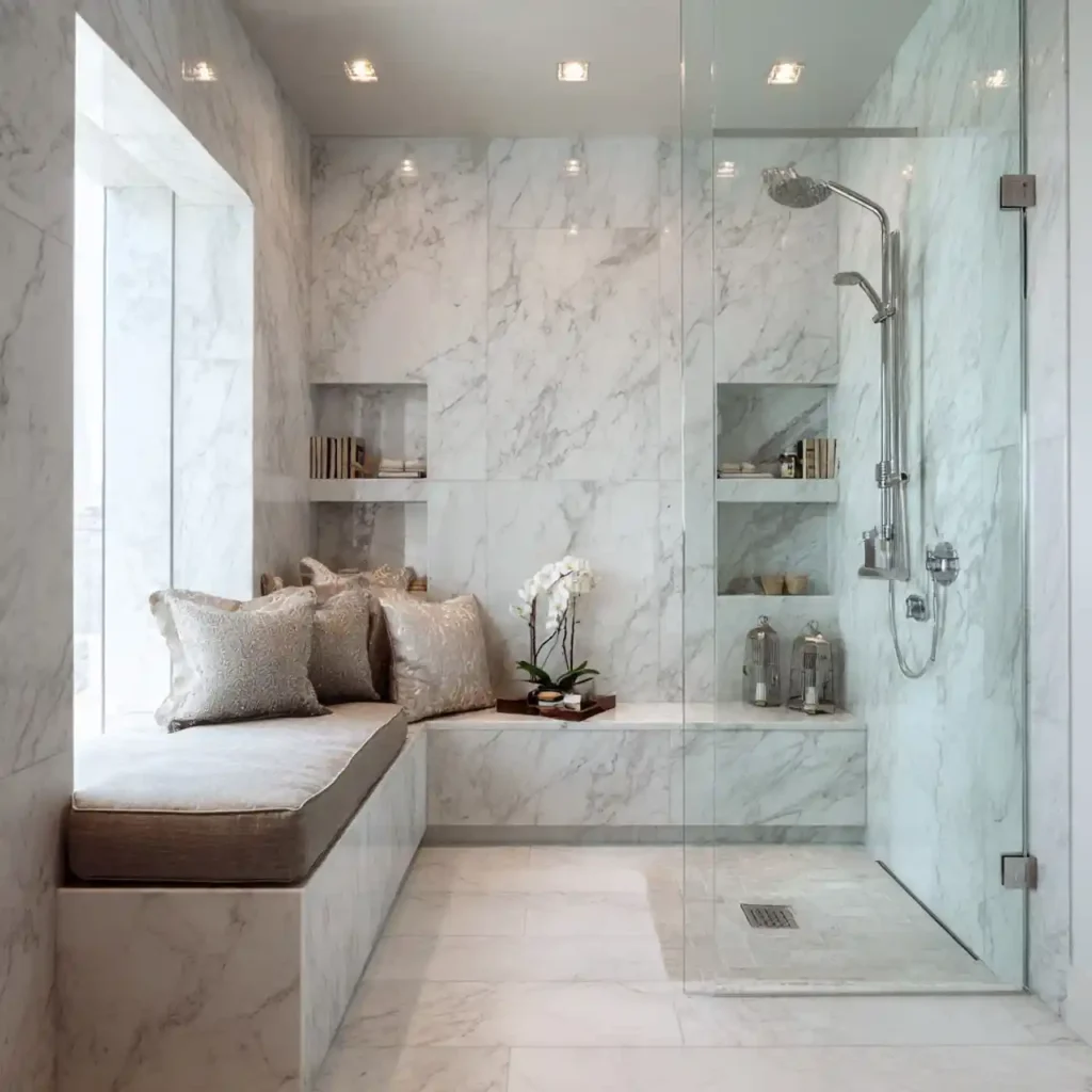 19-Stunning Marble Bathroom Ideas