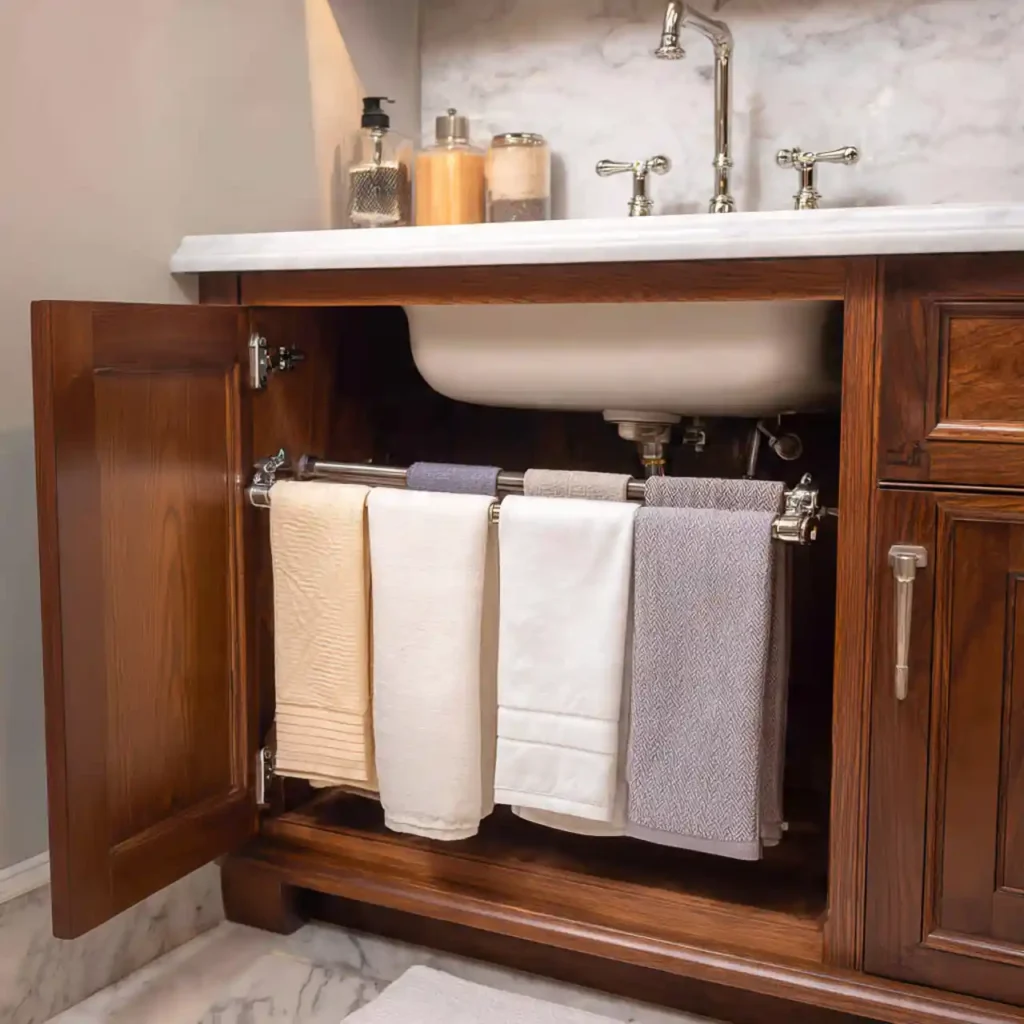 19-Under Bathroom Sink Organization Idea