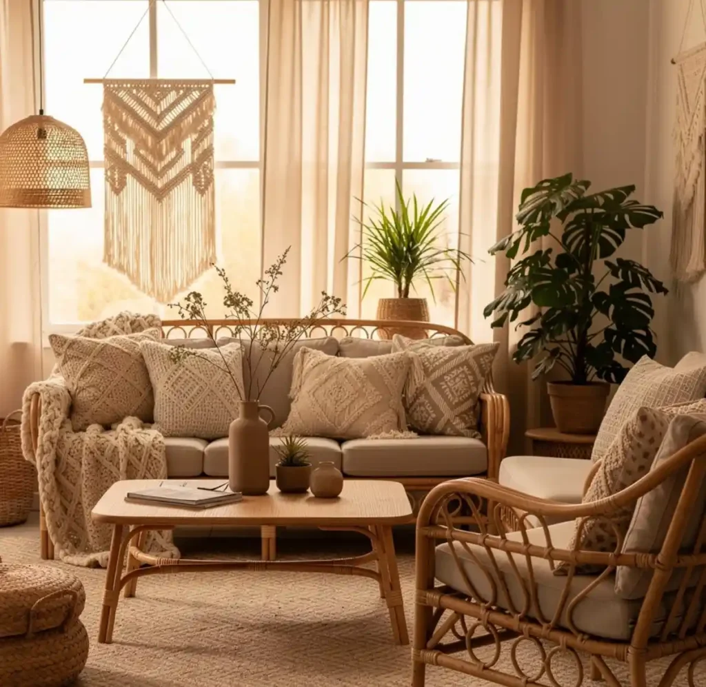 2-Boho Living Room Idea