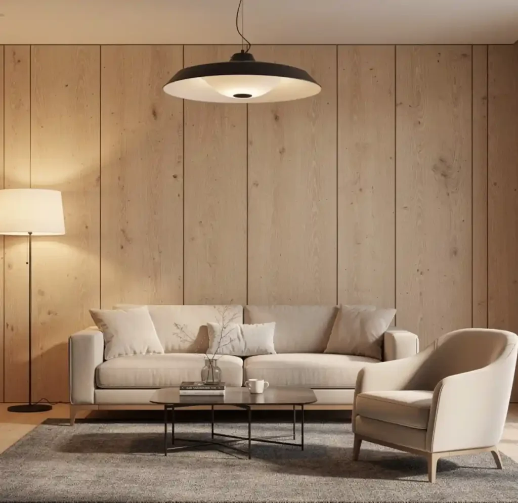 2-Creative Living Room Wall Idea