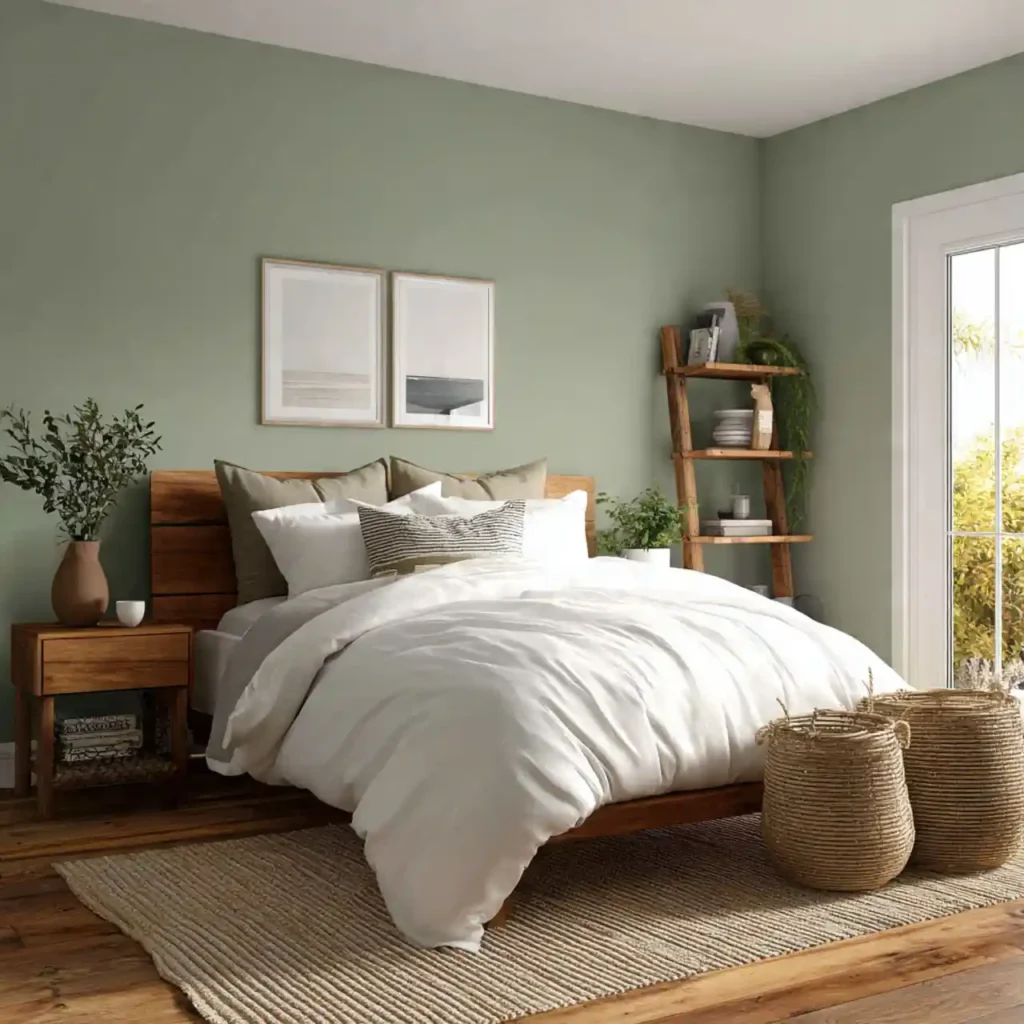 2-Green Bedroom Idea