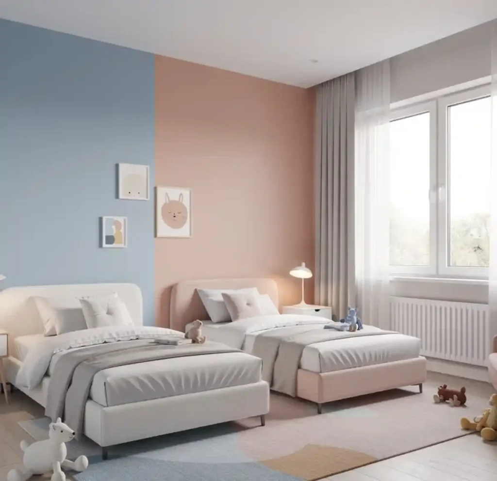 2-Kids Shared Bedroom Idea