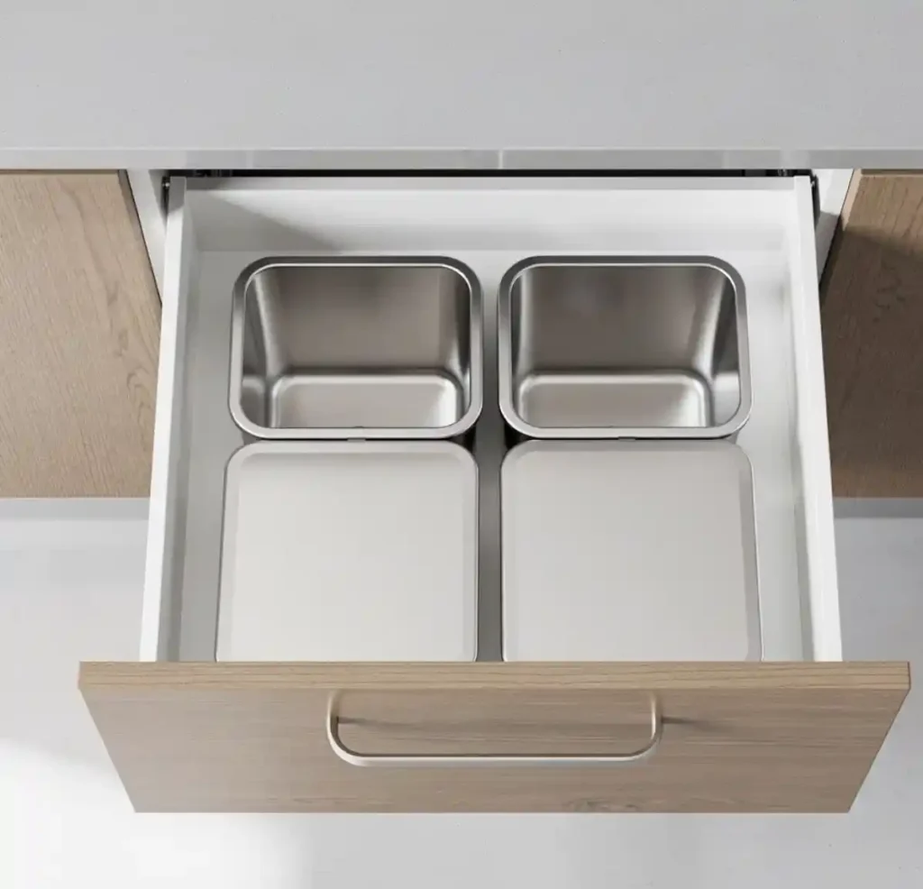 2-Kitchen Trash Can Idea