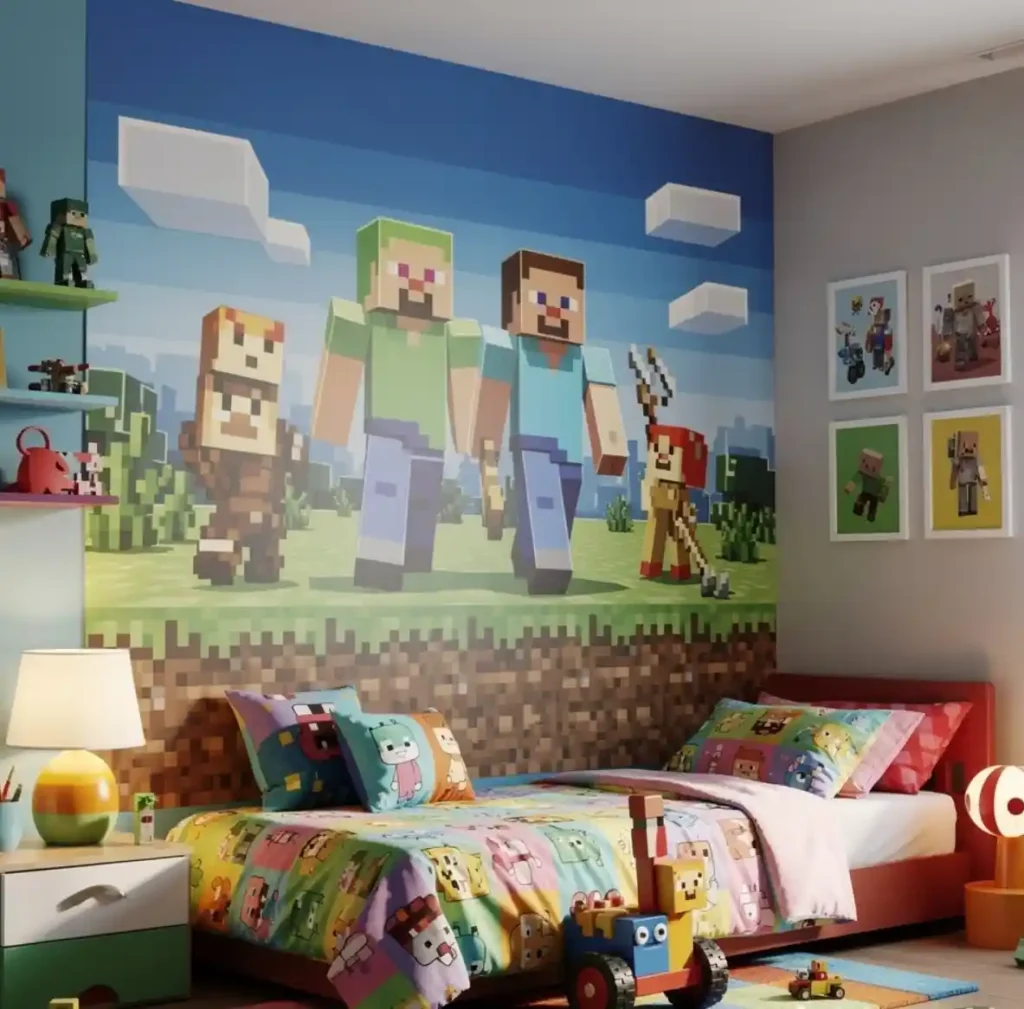 2-Minecraft Bedroom Idea