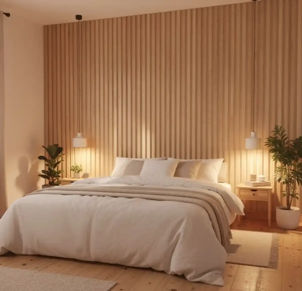 2-No Headboard Bedroom Idea