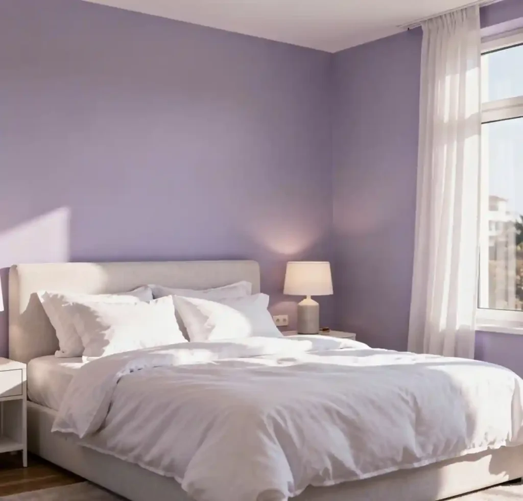 2-Purple Bedroom Idea