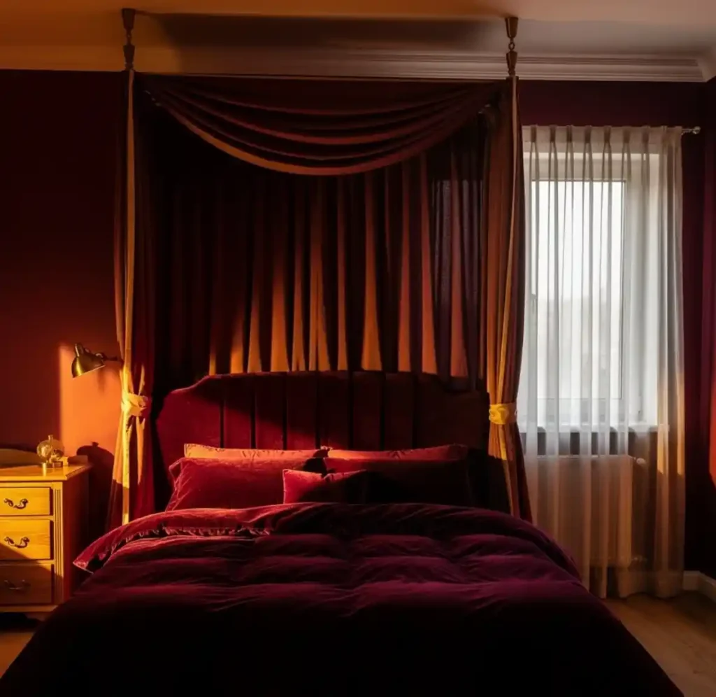 2-Red Bedroom Idea