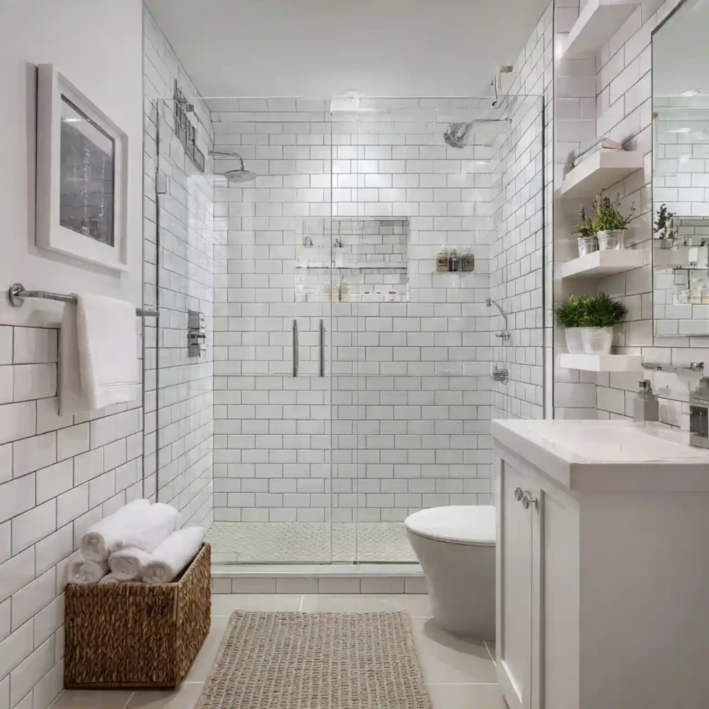 2-Small Full Bathroom Idea
