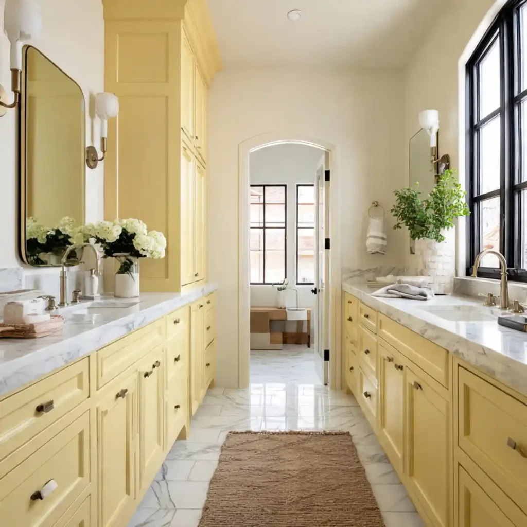 2-Yellow Bathroom Idea