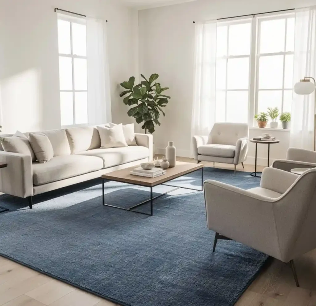 20-Blue Living Room Idea