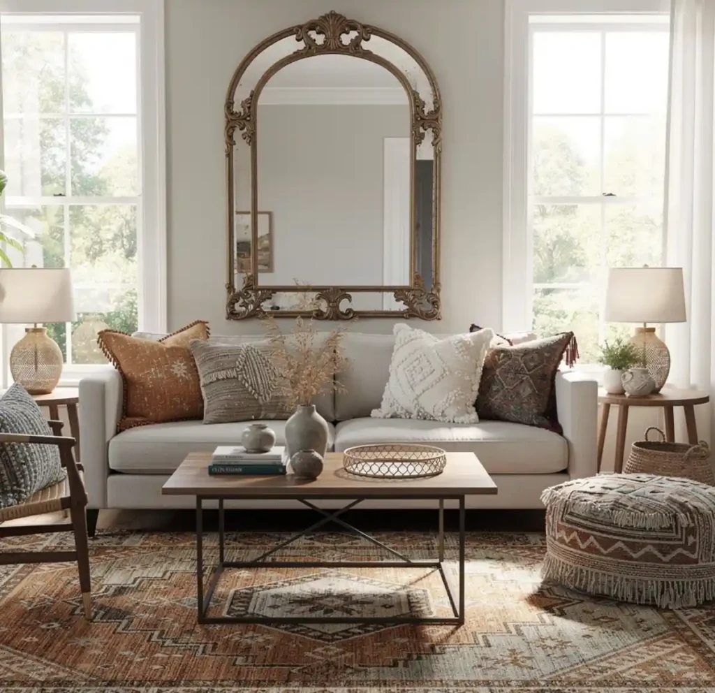 20-Boho Living Room Idea
