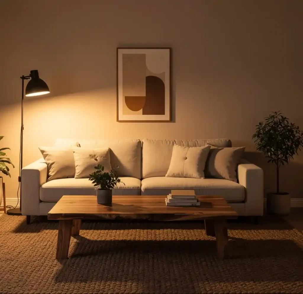 20-Brown Living Room Idea