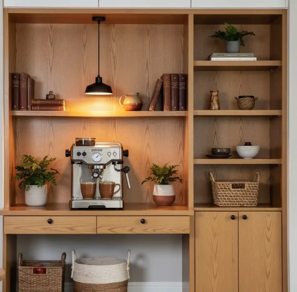 20-Built-In Shelves Living Room Idea
