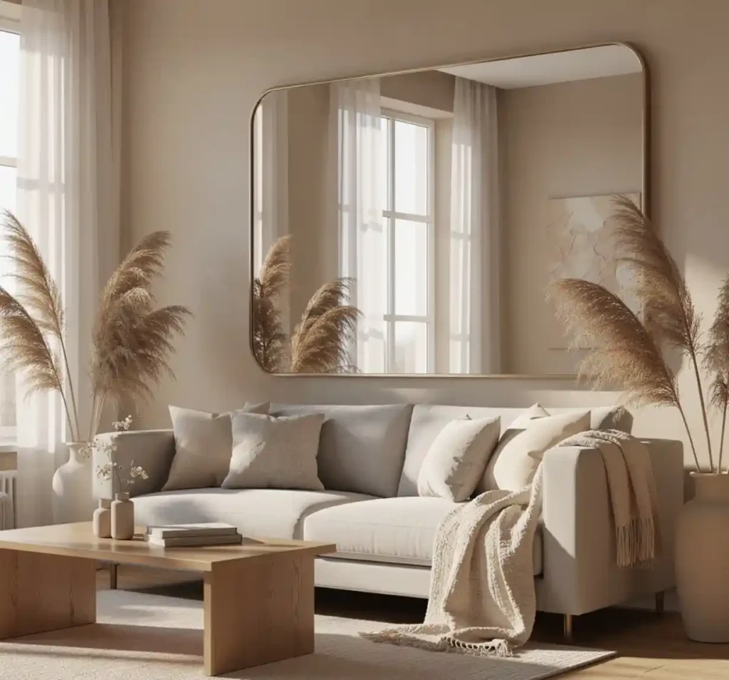 20-Creative Living Room Wall Idea
