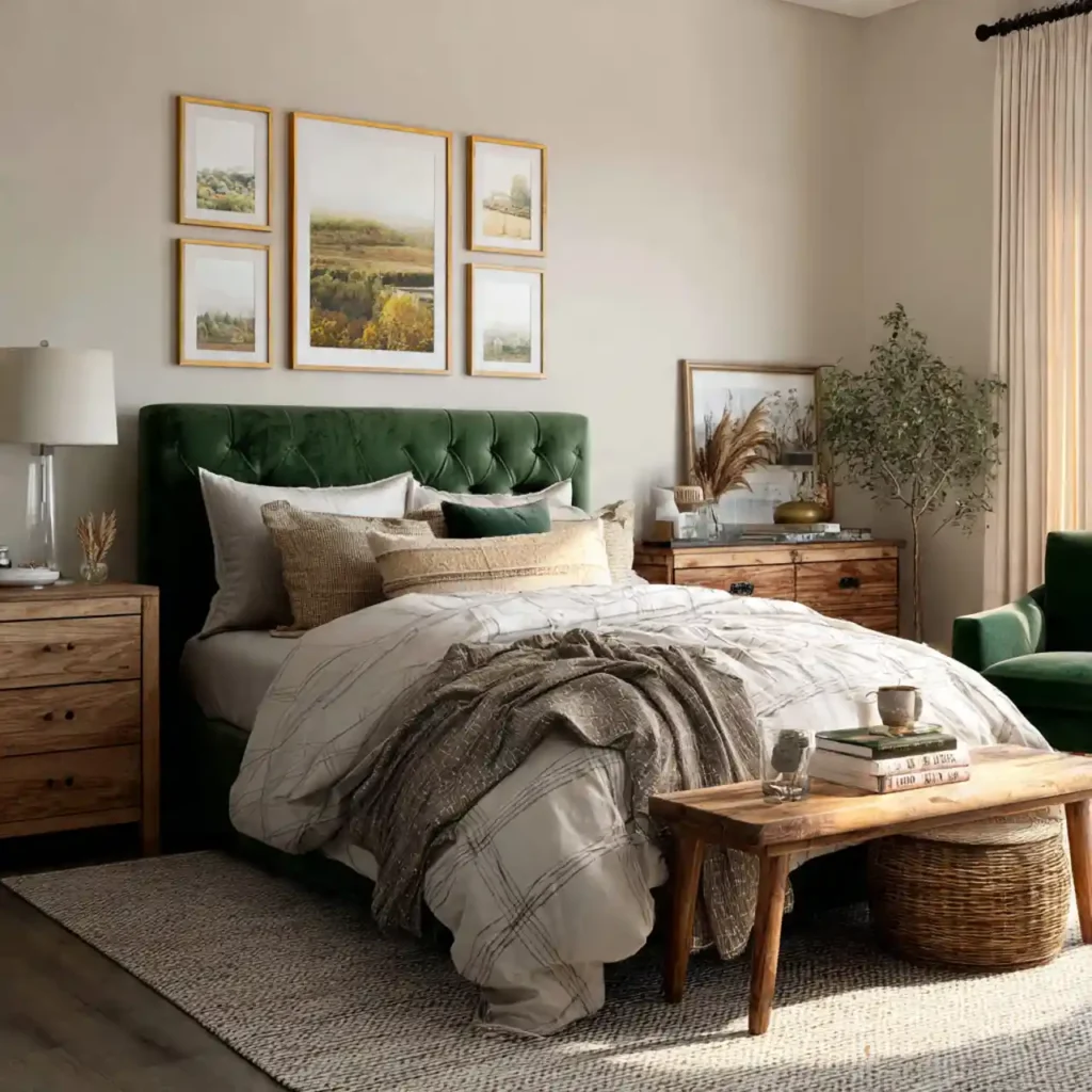 20-Green Bedroom Idea