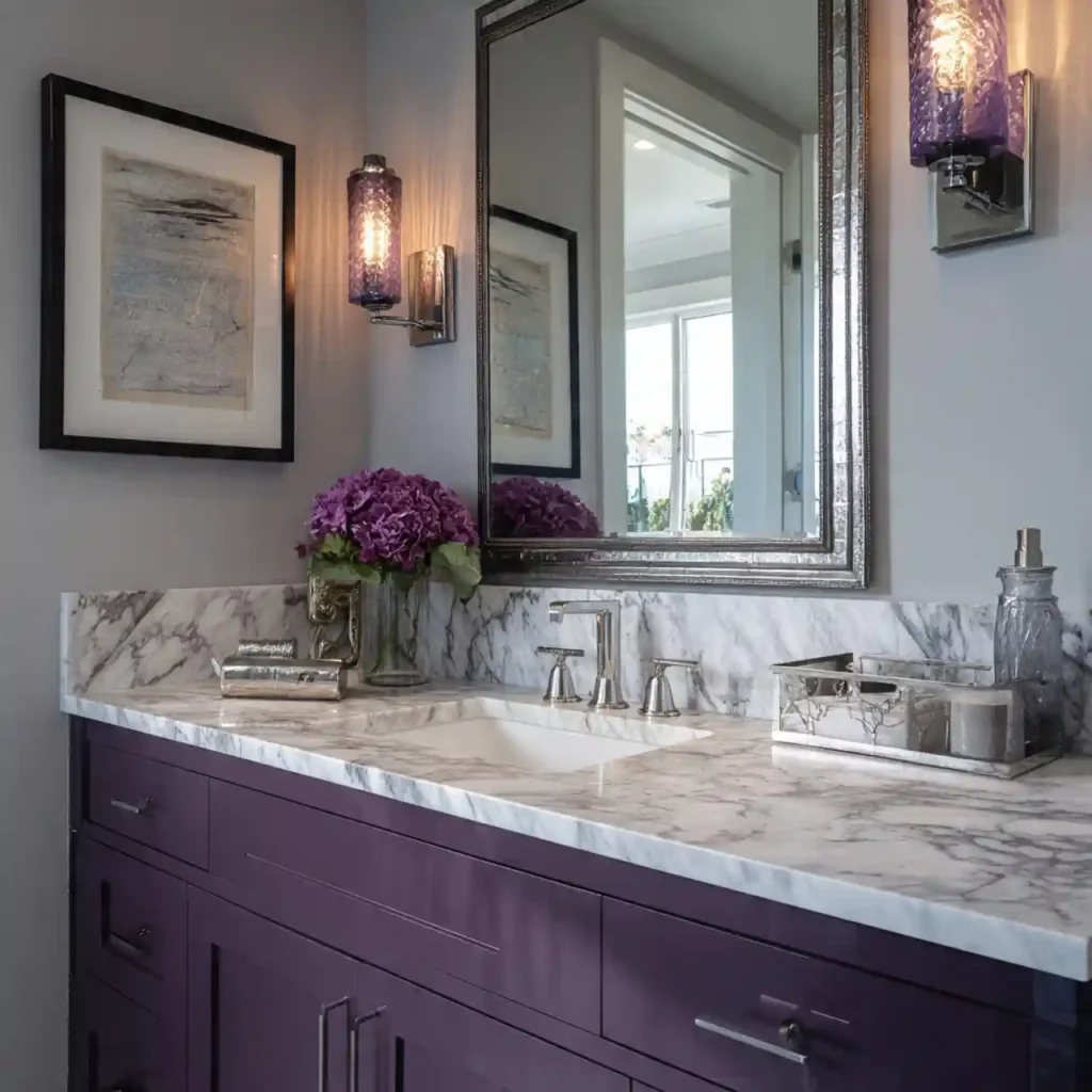 20-Purple Bathroom Ideas