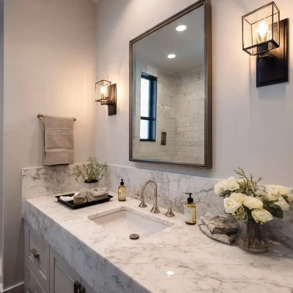 20-Stunning Marble Bathroom Ideas