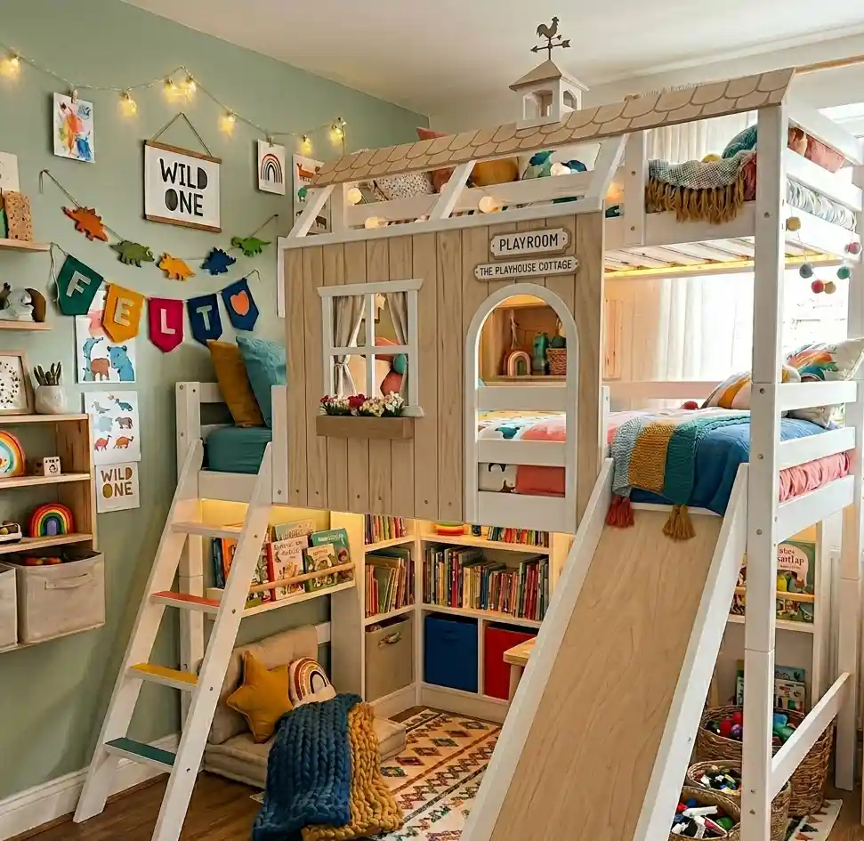 21-Kids Loft Beds Idea