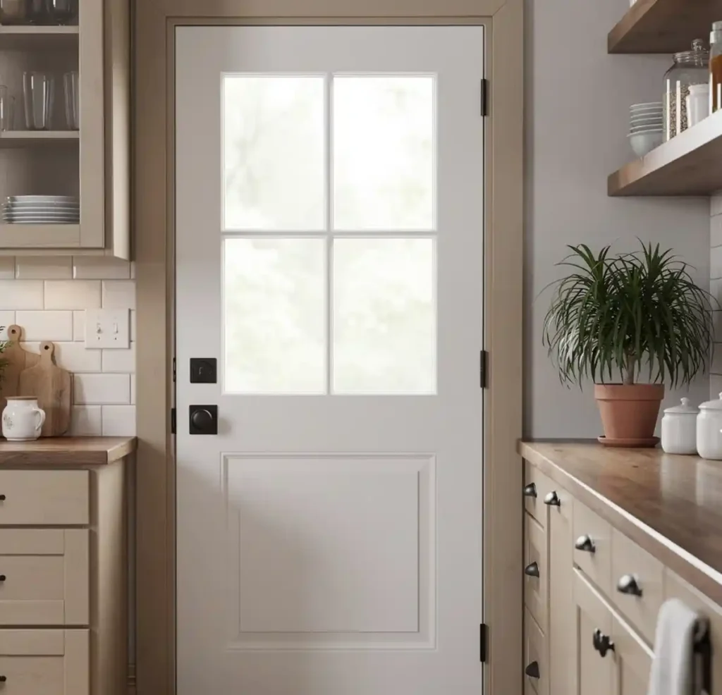 21-Kitchen Door Idea