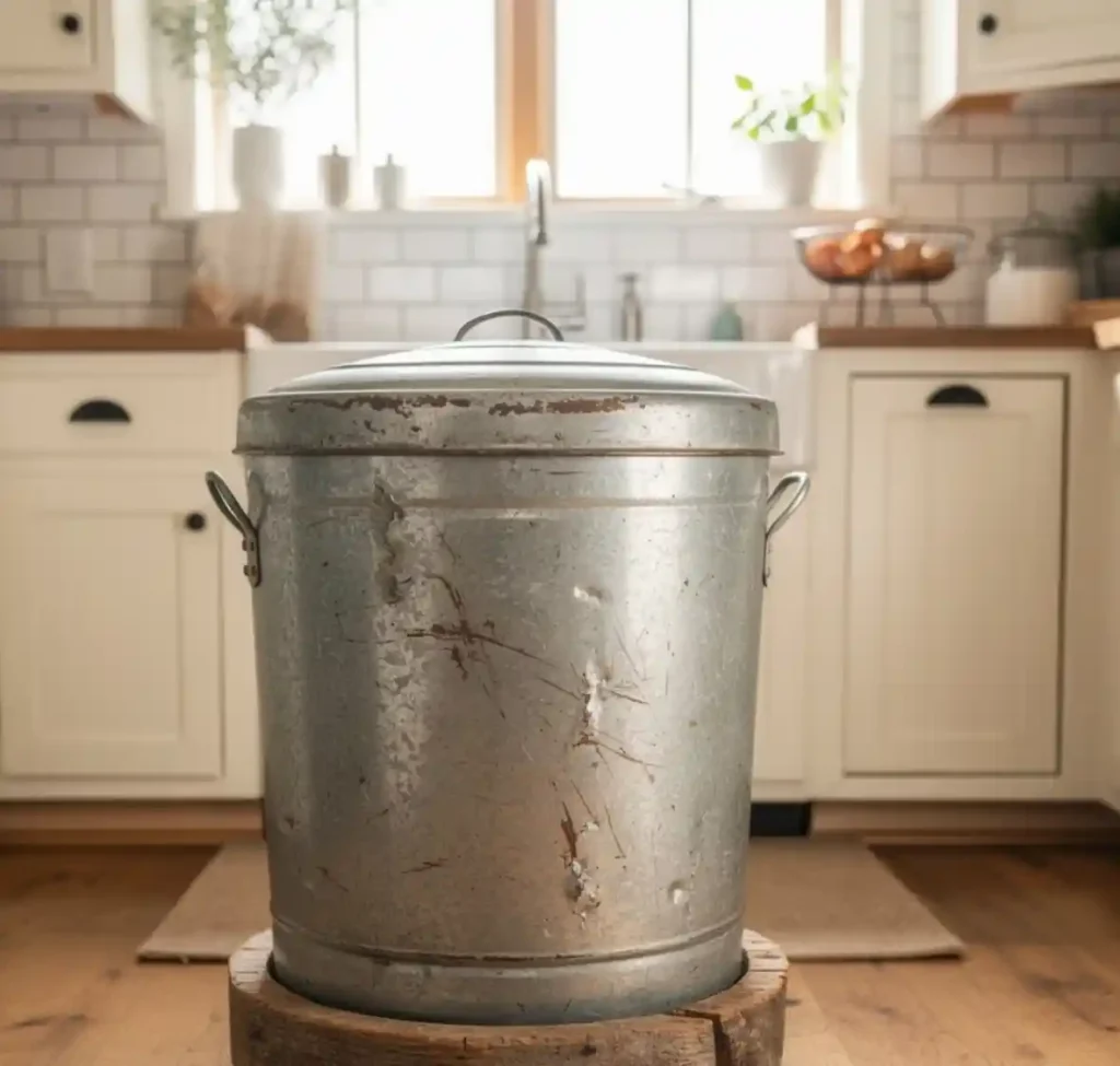 21-Kitchen Trash Can Idea