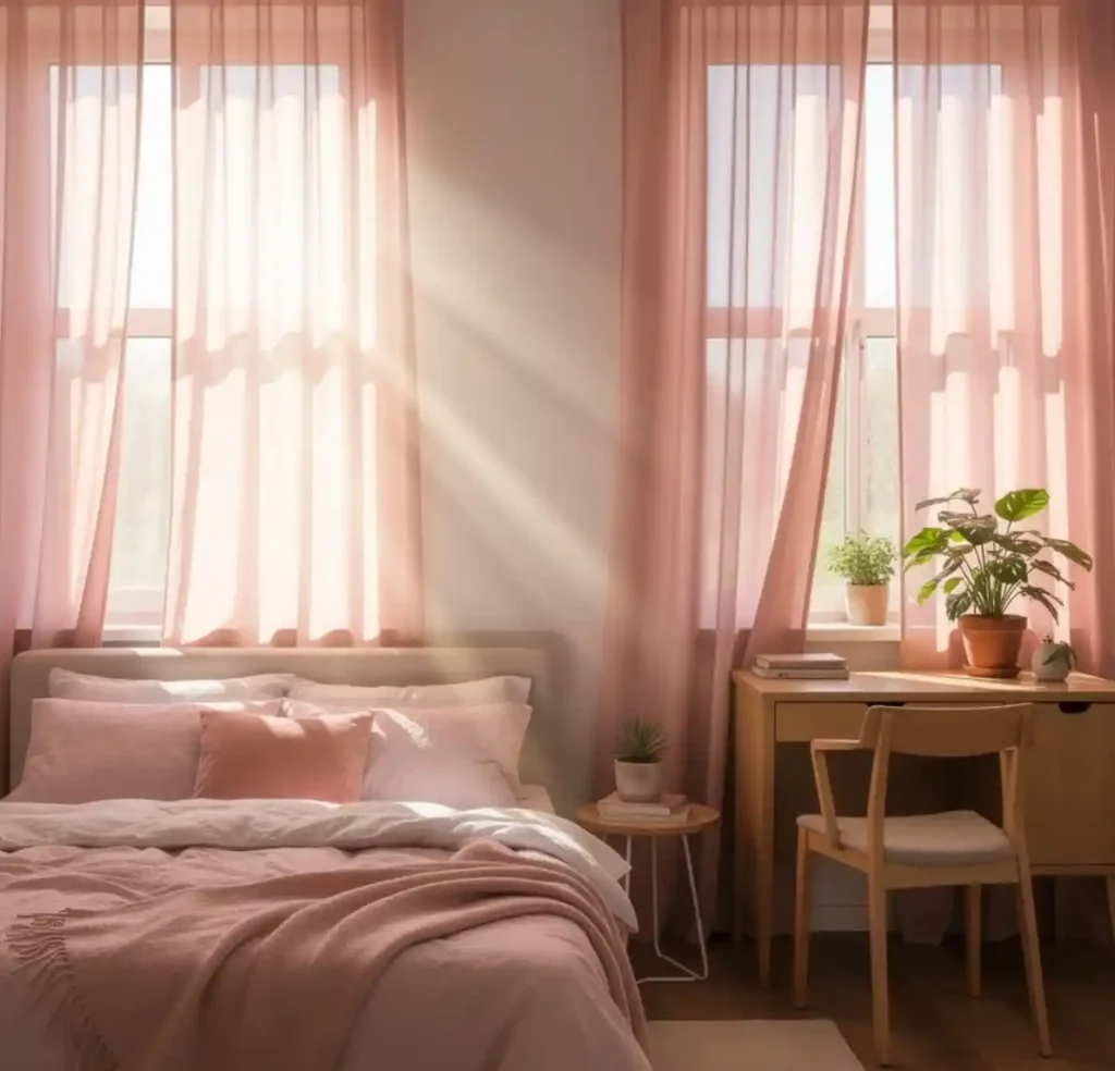 21-Pink Bedroom Idea