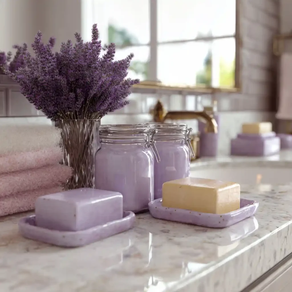 21-Purple Bathroom Ideas