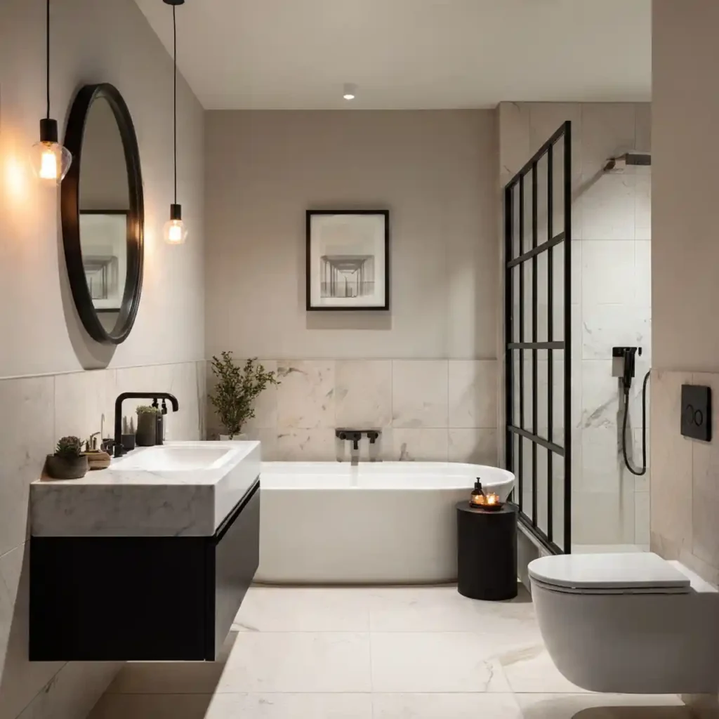 21-Stunning Marble Bathroom Ideas