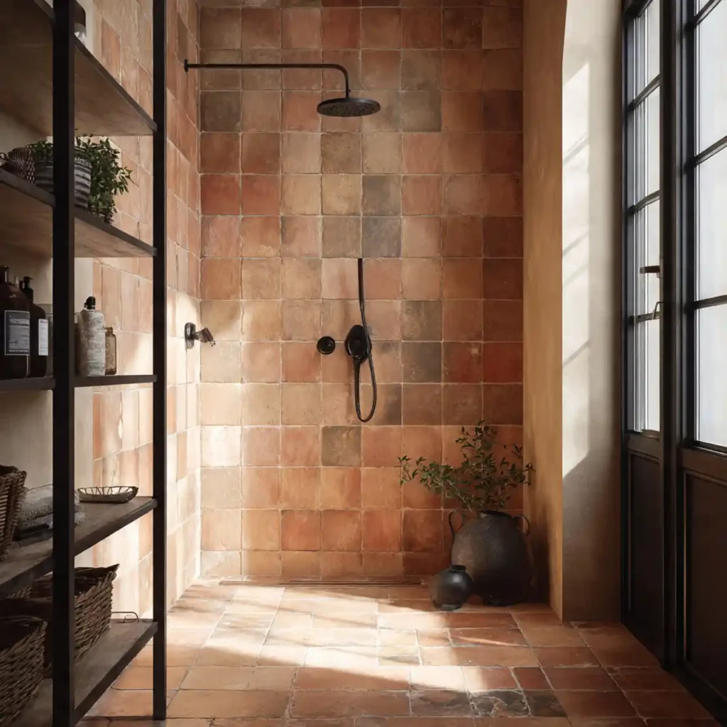 21-Unique Shower Tile Design Idea