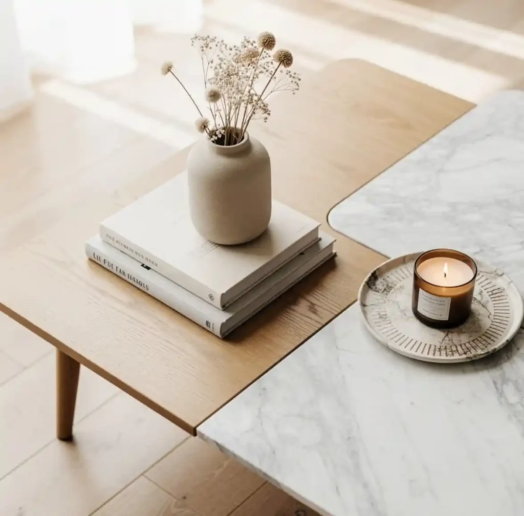 22-Coffee Table Decor Idea