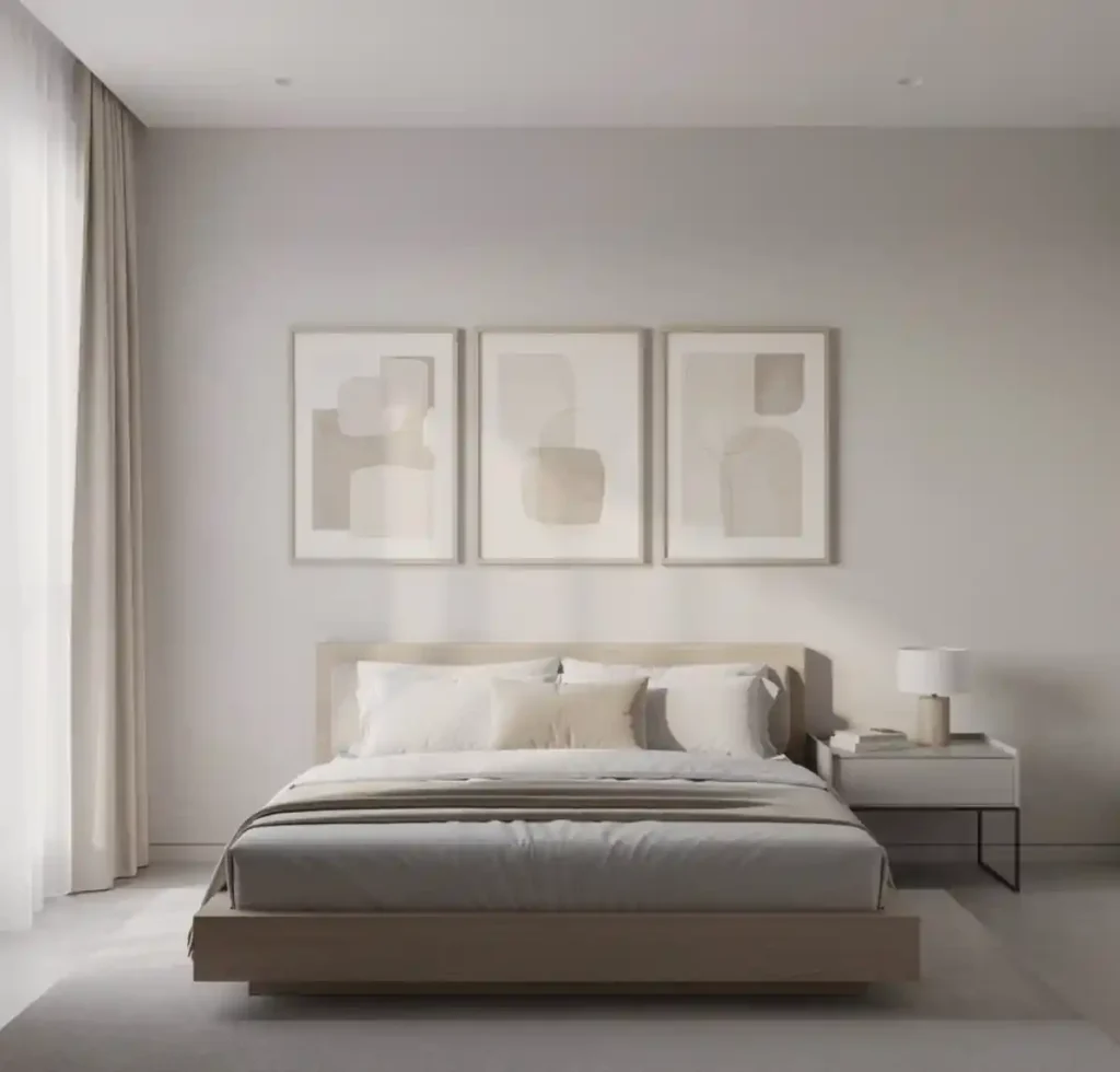 22-No Headboard Bedroom Idea